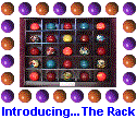 Finally ... a display worthy of the displayed.  Introducing... "The Rack"